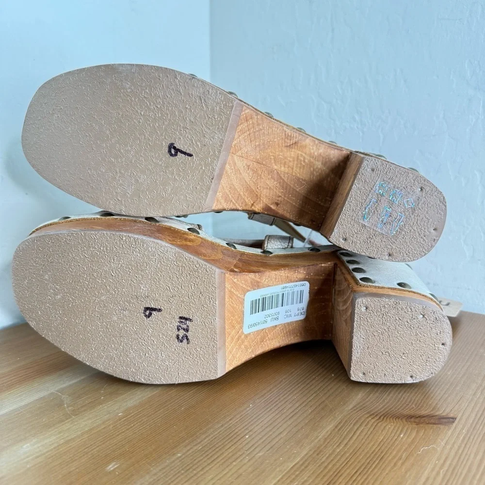NEW BED STU Mediation Nectar Lux Butterfly Platform Sandals Size 9